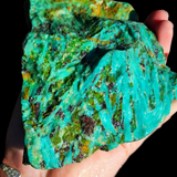 1.3kg Natural Genuine Arizona Turquoise Carving Rock (S14B14)