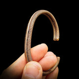 Handmade Rustic Copper Cuff Bracelet