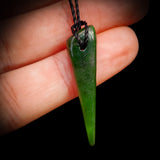 Nephrite Jade / Greenstone Pendant Necklace (AJJC2342)