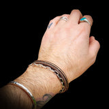 Handmade Rustic Copper Cuff Bracelet