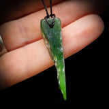 Nephrite Jade Pendant Necklace (AJJC2439)