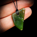 Nephrite Jade / Greenstone Pendant Necklace (AJJC2330)