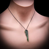 Nephrite Jade Pendant Necklace (AJJC2439)