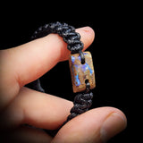 Australian Opal One Off Macrame Bracelet (1A3-811)