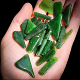 Nephrite Jade / Greenstone Pendant Pieces