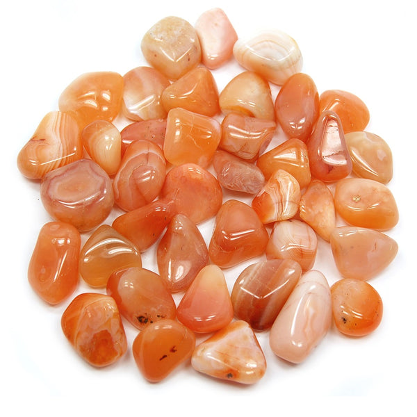 20-30mm Banded Carnelian Tumbles (25R2)