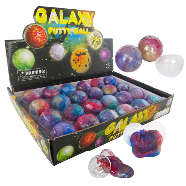 Galaxy Slime Putty Ball