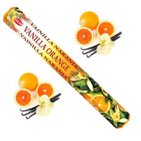 20x Orange & Vanilla Incense Sticks
