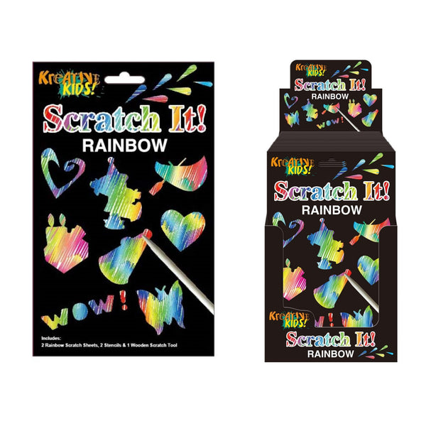 Scratch It! Rainbow Scratch Art