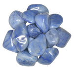 20mm Polished Blue Quartz Tumbled Stones (25i3)