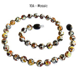 Custom Name Amber Teething Necklace