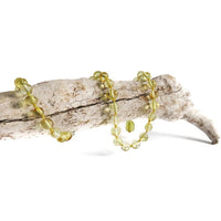 Amber Teething Necklace - Polished Lemon Amber