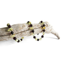 Amber Teething Necklace - Polished Lemon & Cherry Amber