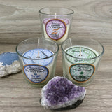 Healing (Amethyst) - Crystal Sand Soy Wax Candle - Lavender (1A3)