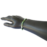 Irregular Chrysoprase Australian Jade Elastic Bracelet