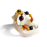 Amber Teething Bracelet  / Anklet - Mixed Polished Amber