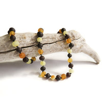 Amber Teething Necklace - Raw Mixed Amber - Cherry, Butter, Honey