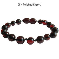 Custom Name Amber Teething Bracelet / Anklet
