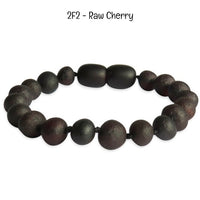 Custom Name Amber Teething Bracelet / Anklet