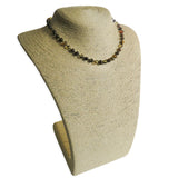 Amber Teething Necklace - Polished Green Amber