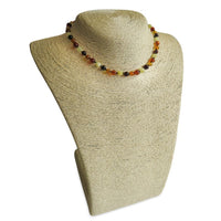 Amber Teething Necklace - Mixed Polished Amber