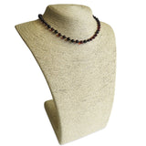 Amber Teething Necklace, Polished Cherry Amber