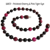 Custom Name Amber Teething Necklace