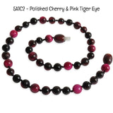 Custom Name Amber Teething Necklace