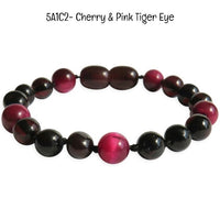 Custom Name Amber Teething Bracelet / Anklet