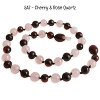 Custom Name Amber Teething Necklace