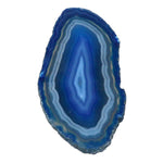 40-70mm Blue Dyed Agate Slice (10B)