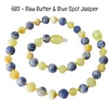 Custom Name Amber Teething Necklace